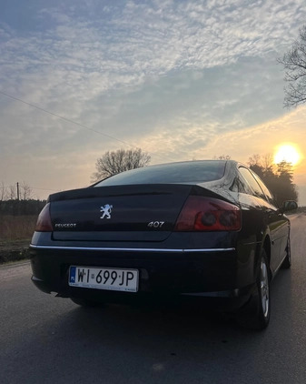 Peugeot 407 cena 8900 przebieg: 235000, rok produkcji 2008 z Piaseczno małe 232